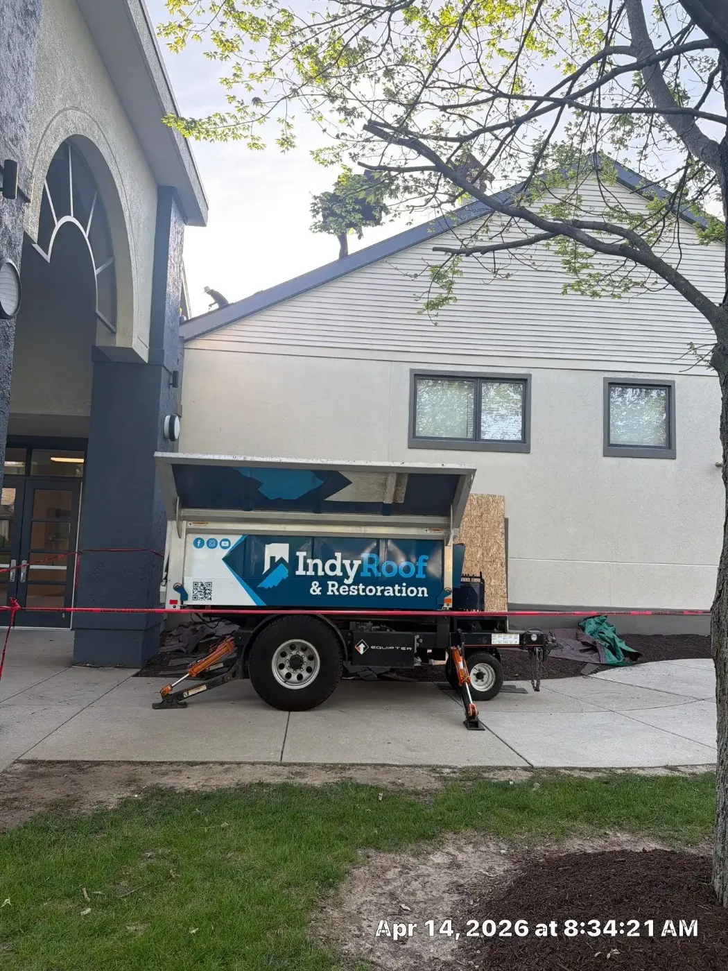 Membrane repair completed in Trader's Point